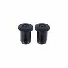 BBB Bouchon De Cintre à Vis"ScrewOn" 2pcs N/Chr -Lezyne Soldes bouchons cintre vis noir
